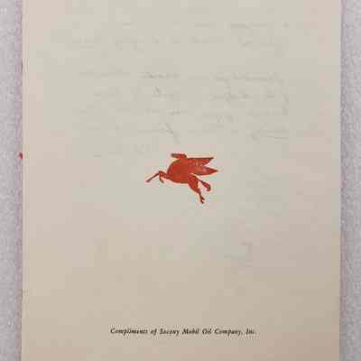 View of Programme, Back Cover