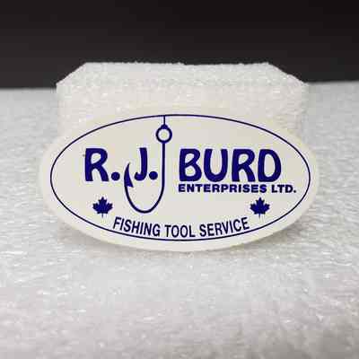 [Sticker] R.J. Burd Enterprises Ltd., Set of 3, 34x65mm