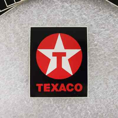 [Sticker] Texaco, Set of 17, Rectangle Black, 51x42mm