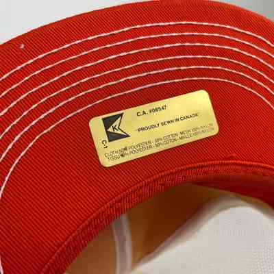 Close-Up of Product Sticker