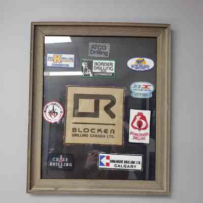 [Patch] Embroidered Patches, Set of 10, Framed