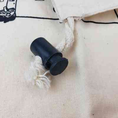 Close-Up of Drawstring Toggle