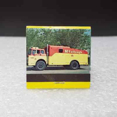 [Matchbook] McCullough Services/NL Industries, Yellow - Back: View of back