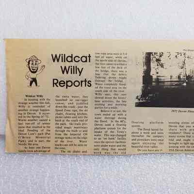 Newsclipping - Wildcat Willy Report, 21 November 1984: 2024.16.1.11
