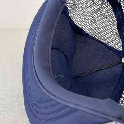 Close-Up of Interior. Sweatband and Foam Padding behind Crown