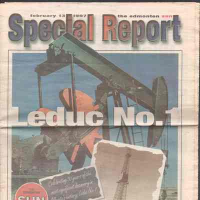 [Newspaper] "Special Report: Ledic No. 1", Edmonton Sun, 13 february 1997