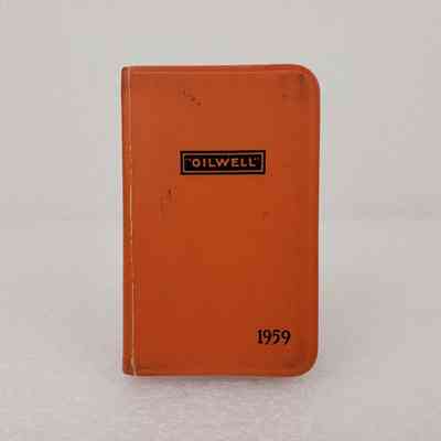 [Planner] USS Oilwell 1959, Pocket-Sized, Orange Black
