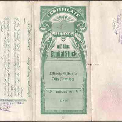 Scan of Share, Back