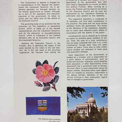 View of Pamphlet, Back Cover