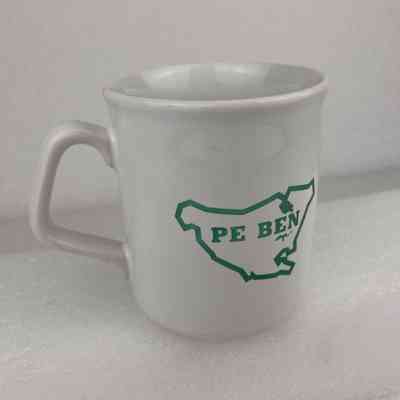 [Mug] Pe Ben, Ceramic, White Green