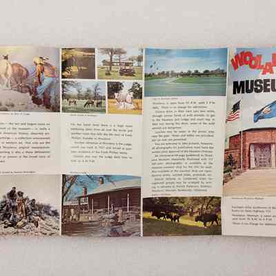 View of Pamphlet, Unfolded Exterior