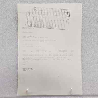 [Document] Texaco Tartan 'A', Data Sheet