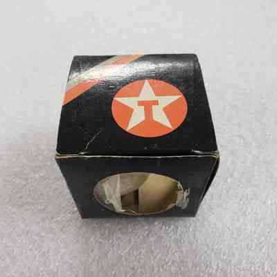 [Golf Ball] Texaco, w/ Box - Ball in Box, Top: View of box top, Ball inside