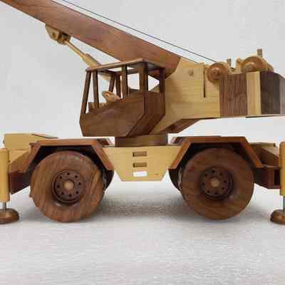 Close-up, right-side, crane partially facing away