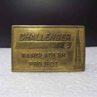 [Belt Buckle] Challenger, Bangladesh Project, Brass