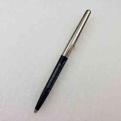 [Pen] Drill-Rite Industries Ltd., Ballpoint, Plastic Black White, Metal Silver-Coloured [Broken]