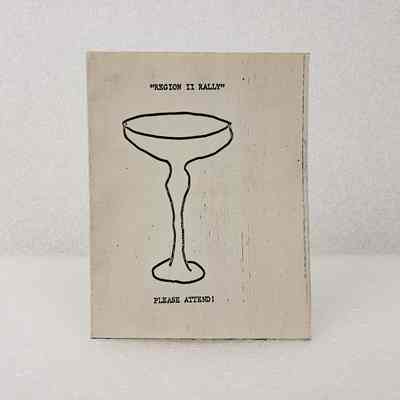 [Invitation] "Region II Rally" Please Attend!, Association of Desk and Derrick Clubs, Tulsa Oklahoma, 9 September, 1972