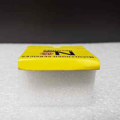 [Matchbook] McCullough Services/NL Industries, Yellow - Saddle: View of saddle