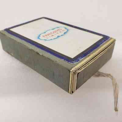 Angled View of Playing Card Box, Outer Sleeve with Draw In
