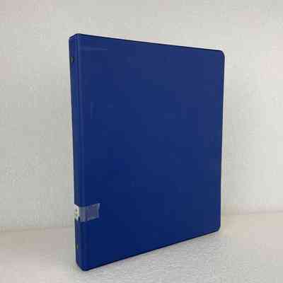 [Sticker Album] Binder, Blue, Assorted Stickers