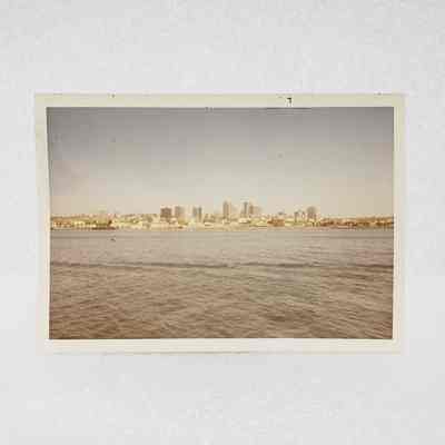 [Photo] City Skyline from Waterfront, San Diego, c.1971