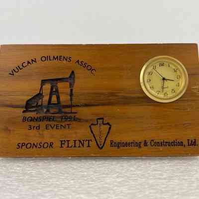 View of Desk Clock, Top
