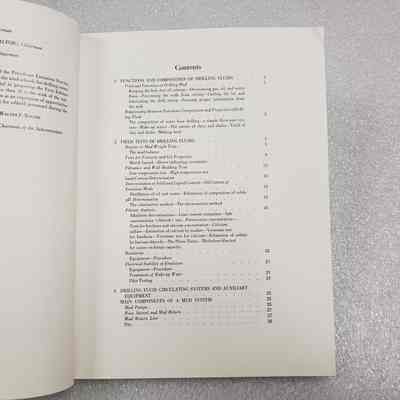 [Book] Principles of Drilling Fluid Control, 12th Ed. 1969 - Contents 1: View of the contents, page 1