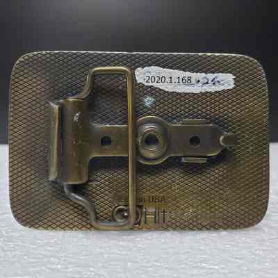 [Belt Buckle] Banister, Antique-Bronze - Back: View of back.