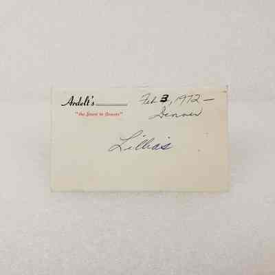 [Envelope] "Lillias", Ardelt's, Association of Desk and Derrick Clubs, Tulsa Oklahoma, September, 1972