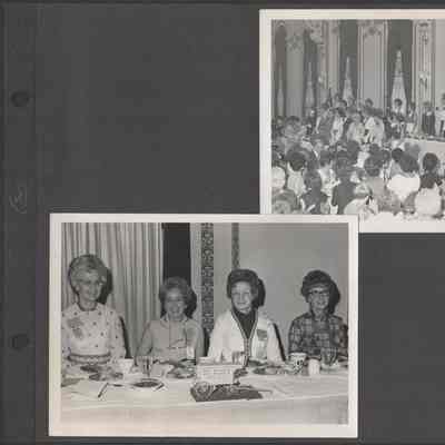 Scan of Scrapbook Page In Situ