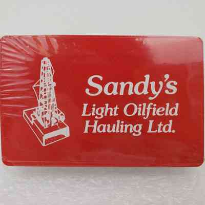 View of Playing Cards, Sealed, Front
