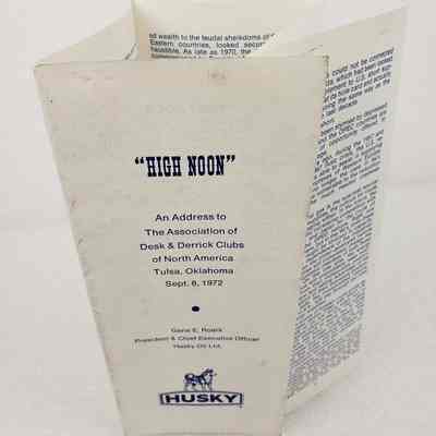 Angled View of Pamphlet