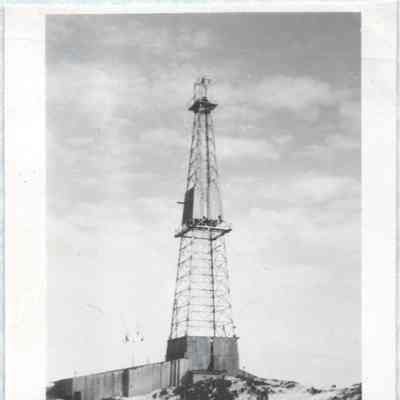 [Photo] "IDL #1 on Leduc #1", Leduc #1, Small, BW, c.1947