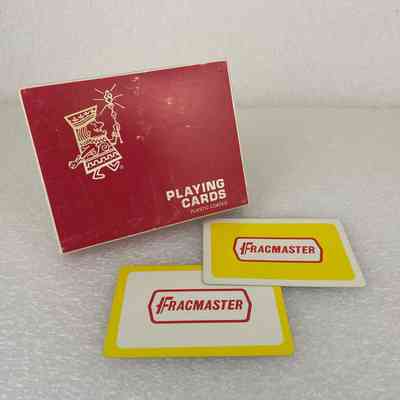 [Playing Cards] Fracmaster, Two-Deck, In Box Yellow White Red, Card Yellow White Red