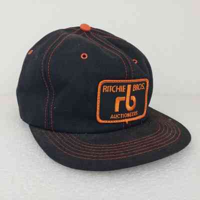 [Cap] Ritchie Bros. Auctioneers, Embroidered Patch, Padded Fabric Black [Devil's Dust - Degraded Foam Removal]