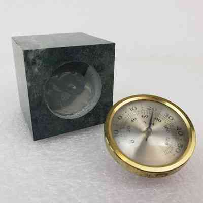 View of Thermometer, Components Separated