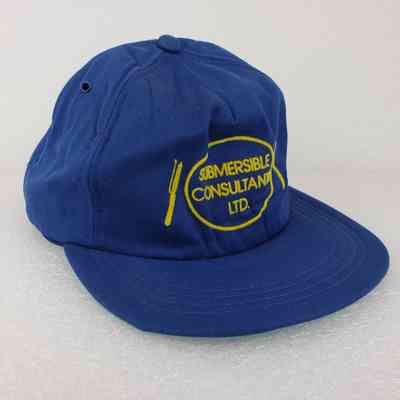 [Cap] Submersible Consultants Ltd., Flocked, Fabric Blue
