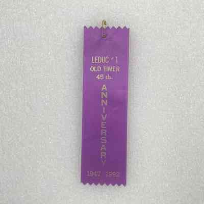 [Ribbon] Leduc #1 Old Tmer, 45th Anniversary, Purple Gold, 1947-1992