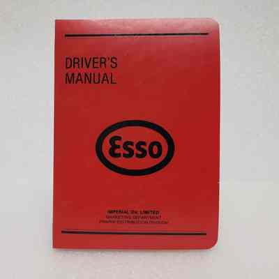 [Binder] Driver's Manual, Esso/Imperial Oil Ltd, January, 1969/1980