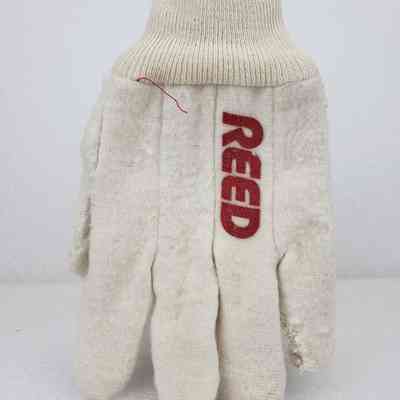 View of Glove, Top, Left-Hand