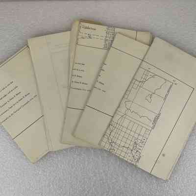Top View of Five Maps