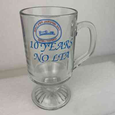 [Mug] The Imperial Pipeline Company Limited, 10 Years No LTA, Glass, Red Blue