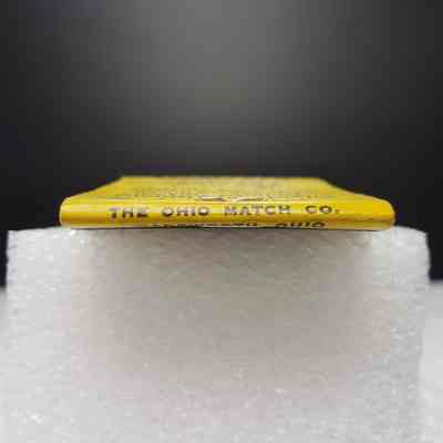 [Matchbook] Bethlehem Supply Co., 20-strike, Yellow Black White - Manumark
