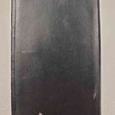 View of Planner, Back Cover