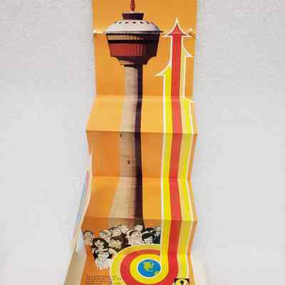 View of Pamphlet, Unfolded, Front
