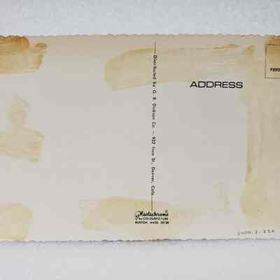 View of Postcard, Reverse