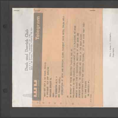 Scan of Scrapbook Page In Situ