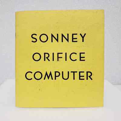 [Booklet] Sonney Orifice Computer, 5th Ed., Yellow, 1966
