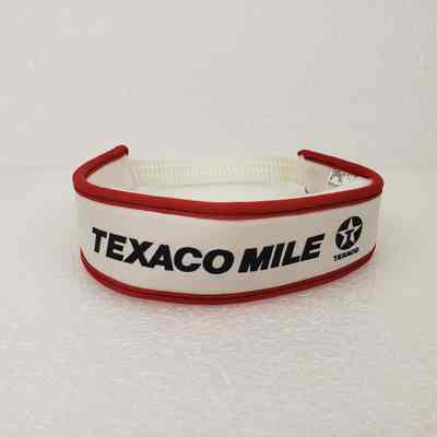 [Headband] Texaco Mile, Fabric with Elastic, Red White
