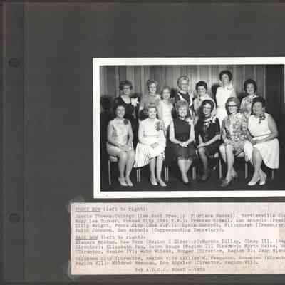 Scan of Scrapbook Page In Situ